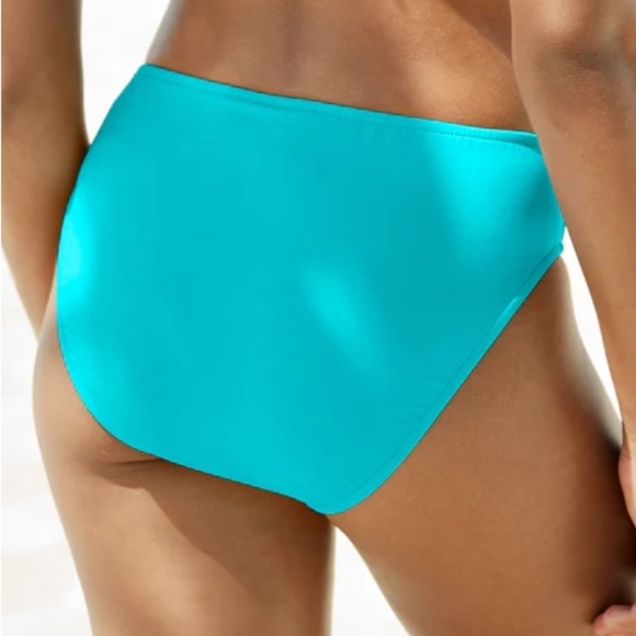 Venus Aqua Reef Push Up Top Turquoise Bikini Set with Moderate Coverage Bottom - Picture 9 of 10